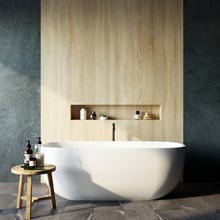 Ally Acrylic Freestanding Bath